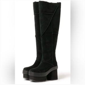 New Uggs New Heights Platform Xtra Boots Size 9